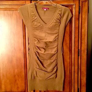 Brown/Tan sweater dress